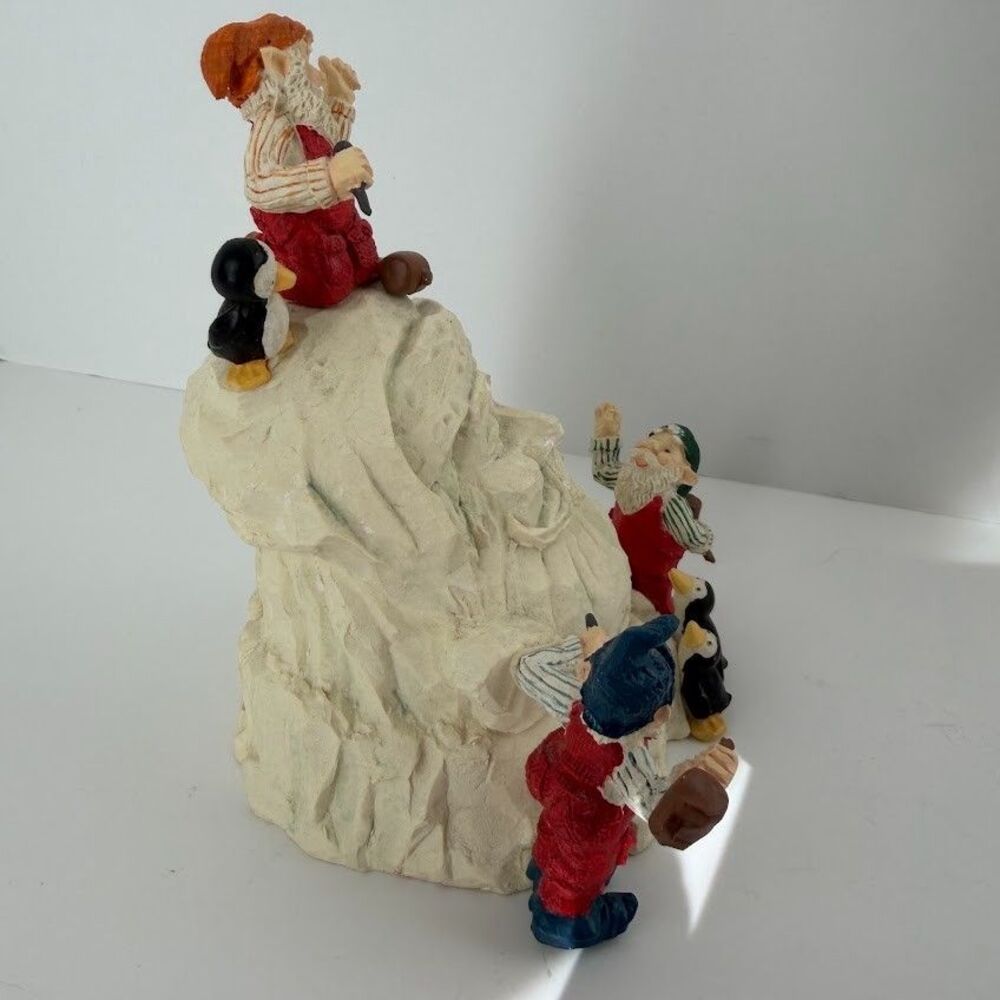 Vintage House of Lloyd Christmas Around the World "Sculpting Santa" w Box 1997 - Picture 7 of 16